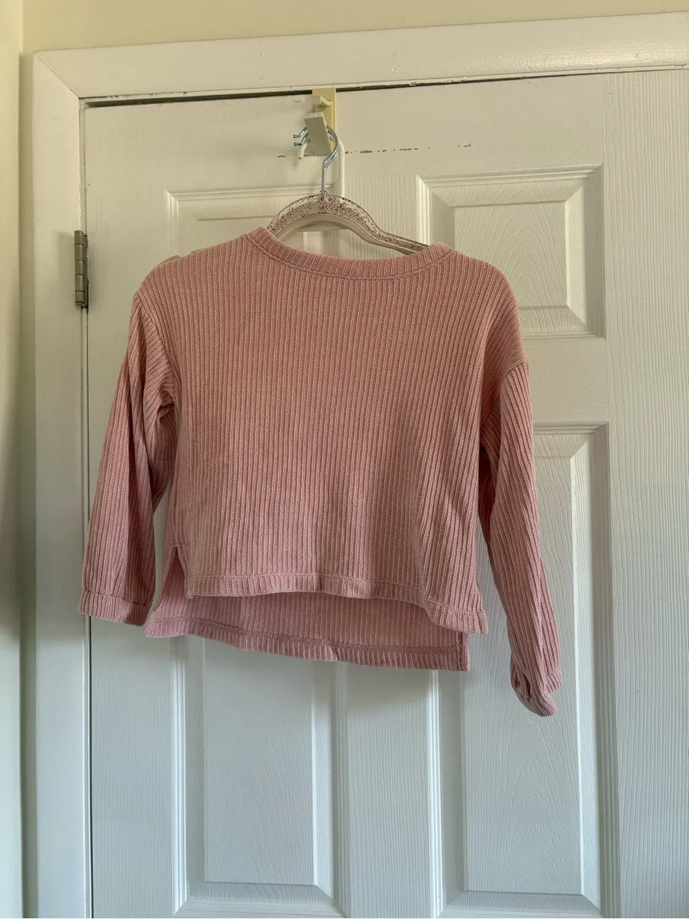 Old Navy Ribbed Cropped Top - Light Pink